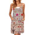 thumbnail image 1 of WILLBEST Vestido De Mujer Para Mujer, Falda Con Tirantes Estilo Vacaciones Estampado Playa Verano 2979, 1 of 3