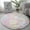 Colored, variant on Round Fluffy Rug,Soft Comfortable Anti-slip Carpet Living Room Bedroom Floor Mat for Home Decoration,Camel 60CM