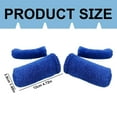 thumbnail image 3 of Bike Handlebar Tape Plush Warm Keeping Bike Handle Grips Handlebar Covers for Winter, 4.72x1.49", 3 of 9