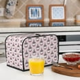 thumbnail image 6 of Picia Cute Cupcake Print 2 Slice Toaster Cover , Toaster Protector Dustproof Kitchen Appliance Cover, Kitchen Appliance Dustproof Protector, 6 of 7