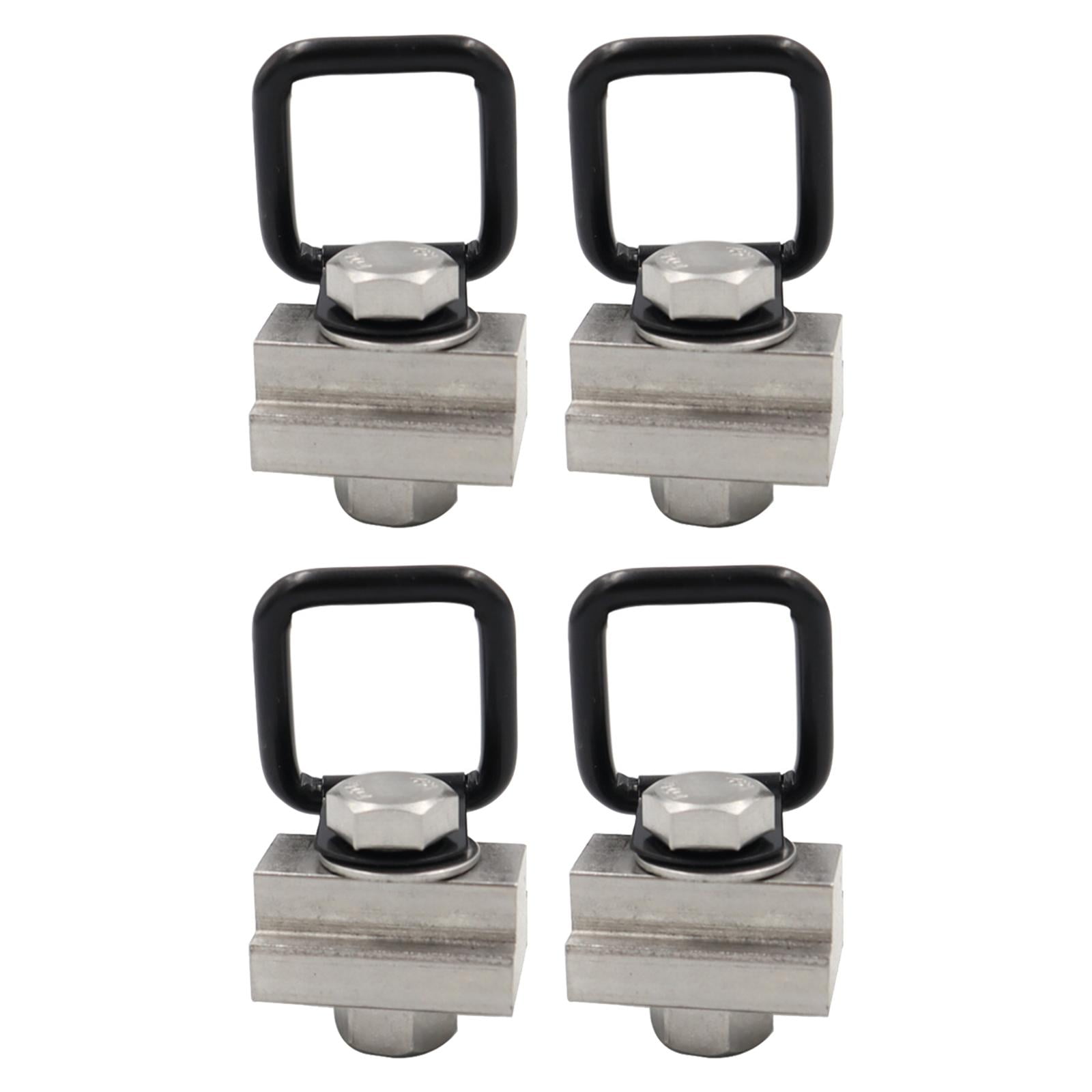 4 Pieces Bed Deck Rails Cleat T Slot Nuts for Durable
