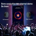 thumbnail image 2 of Buzzgo Speaker, Buzzgo Echo Speaker, Black Technology Bone Conduction Bluetooth Speaker, Bone Conduction Resonance Subwoofer, 2 of 6