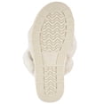 thumbnail image 5 of Brinley Co. Womens Crisscross Faux Fur Slipper, 5 of 6