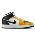 thumbnail image 2 of Big Kid's Jordan 1 Mid Yellow Ochre/Black-White (DQ8423 701) - 6.5, 2 of 8
