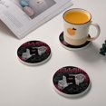 thumbnail image 2 of Posavasos de tierra de diatomeas absorbente Hellsing, aislamiento antideslizante de tierra de diatomeas inodoro que protege la superficie de la mesa contra daños Talla única, 2 of 7