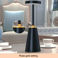 thumbnail image 3 of Lampe de Table LED Sans Fil Portable Rechargeable Contrôle Tactile Lumière de Nuit à Intensité Variable en Continu pour Chambre Salon, 3 of 7