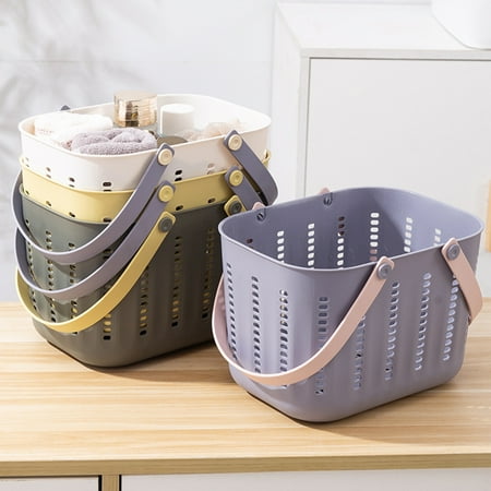 Portable Bath Basket Shower Caddy Plastic Storage Organizer with Non-Slip Grip for College Learner Dormitory Bathroom Essentials Sopatenor Portable Bath Basket Shower Caddy Plastic Storage Organizer with Non-Slip Grip for College Learner Dormitory Bathroom Essentials Sopatenor