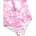 thumbnail image 4 of Jessica Simpson Girls' Long Sleeve Rashguard One-piece Swimsuit, Sizes 4-16, 4 of 6