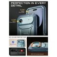 thumbnail image 4 of SUPCASE Unicorn Beetle Pro for Apple iPhone Air 6.5" 2025 Case, [Built-in Screen Protector &Stand &Camera Control Button &Holster] Military-Grade Protection 360 Shockproof Cover for iPhone Air, Arctic, 4 of 9