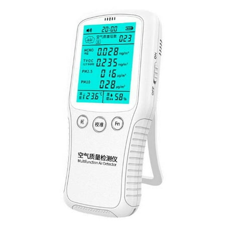 

QIIBURR Formaldehyde Detector Haze Indoor Air Quality Testing Instrument