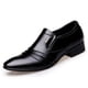 thumbnail image 1 of Zapatos de cuero para hombre, zapatos de verano transpirables para hombre, zapatos casuales de moda de estilo coreano para hombre, 1 of 4