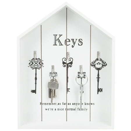

Multi-functional Storage Holder House-shaped Keys Holder Wall Keys Hook for Home