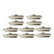 thumbnail image 2 of Clips de papel de 10 piezas de papel de 4 pulgadas Accesorios de papelería de largo Centro de archivos de clip de bisagra de metal para dibujo Bolsas, 2 of 8