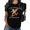 Black4, variant on Black Washed Print Tshirt T shirt Graphic Tees Shirts Tiger Graphic Tee Vintage Acid Wash Streetwear Oversized Casual S 2XL Tops