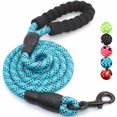 thumbnail image 1 of 1pc 1.5m Blue Reflective Round Rope Dog Leash, 1 of 5