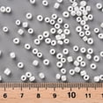 thumbnail image 3 of 8/0 Glass Seed Beads Opaque Colors Lustered Round Round Hole White 8/0 3mm Hole: 1mm 1111pcs/50g 50g/bag 18bags/2pounds, 3 of 5