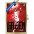 thumbnail image 3 of NBA Houston Rockets - Jalen Green 23 Wall Poster, 14.725" x 22.375" Framed, 3 of 5