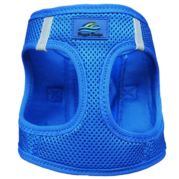 American River Ultra Choke-Free Mesh Dog Harness by Doggie Design - Cobalt Blue