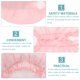 thumbnail image 4 of ColoMX 3pcs Capas de satén elástica de las mujeres Gorras de dormir con gorro de pelo Caps de envoltura de cabello, 4 of 8