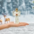 thumbnail image 4 of ZLZLCFZE Guardian Angel Statue - Hand-Painted Figurine with Heart, Spiritual Home Décor Gift, 4 of 8