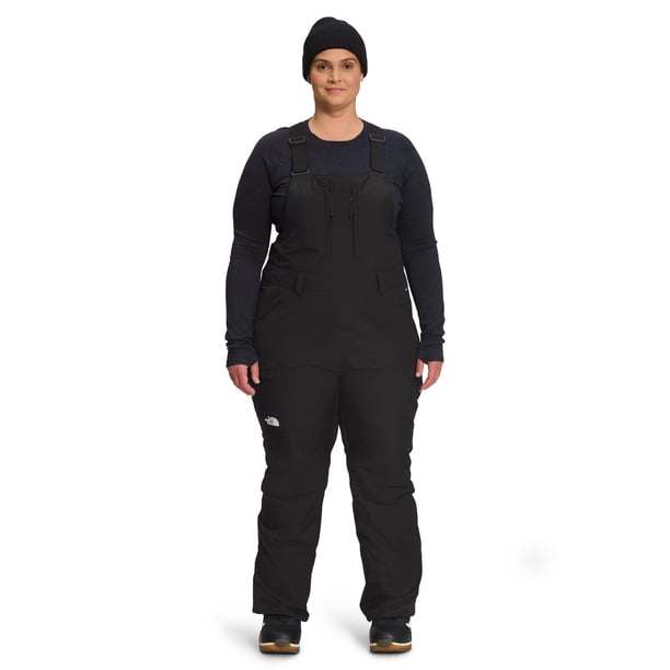 Pantalones de snowboard The North Face Freedom con babero aislante negro
