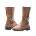 thumbnail image 3 of Bota Larga Ninos® Color Cognac Con Broche Invierno cafe 18.5, 3 of 6