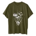 thumbnail image 4 of Blusa de Manga Corta Con Estampado de Sol Y Luna Gótica Vintage Para Hombre Y Mujer Odeerbi ODB181992, 4 of 7