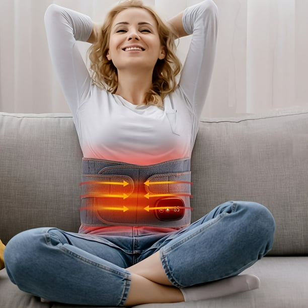Back Pain Heating Pad, Heated Abdominal Wrap, Fast Heating Pad Relief
