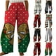 thumbnail image 5 of Pntutb Pantalones sueltos casuales vintage con estampado navideño para mujer Pantalones de pierna ancha casuales Pantalones Pntutb Pntutb-6607, 5 of 5