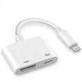 thumbnail image 1 of Digital Av Hdmi Adapter, Apple Mfi Certified Iphone Lightning To Hdmi Connector Compatible, 1 of 5