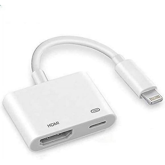Digital Av Hdmi Adapter, Apple Mfi Certified Iphone Lightning To Hdmi Connector Compatible