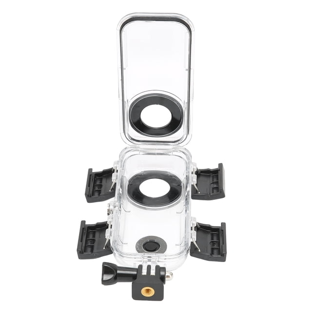 Housing Case, Dustproof Tight High Transparency Dive Case PC Glass Seamless for Swimming for Diving