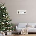 thumbnail image 2 of Stupell Indtries Rtic Merry Little Christmas Phrase Holiday Fir Trees,24 x 10,Design by Elizabeth Tyndall, 2 of 6