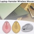 thumbnail image 2 of Cute Hamster Mouse,Wireless Mouse Less Noise Cartoon Animal Shape Portable Optical Mice, 2 of 5
