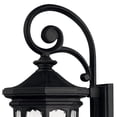 thumbnail image 2 of 1604MB-LL Hinkley Lighting Raley - 3 Light Medium Outdoor Wall Lantern in Traditional Style - 9.5 Inches Wide by 25.75 Inches High-Museum Black, 2 of 5