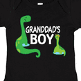 thumbnail image 4 of Inktastic Granddad's Boy Grandson Dinosaur Boys Baby Bodysuit, 4 of 5