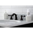 thumbnail image 3 of Kingston Brass KB915ACL American Classic Widespread Bathroom Faucet with Retail Pop-Up, Oil Rubbed Bronze, 3 of 5