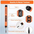 thumbnail image 2 of Mini Cordless Soldering Iron Kit USB Portable Soldering Iron Gray, 2 of 5