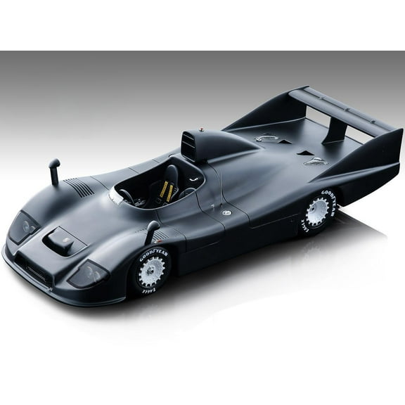 1977 Porsche 936 Matt Black Test Version "Mythos Series" Limited Edition to 60 pieces Worldwide 1/18 Model Car by Tecnomodel