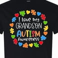 thumbnail image 4 of Inktastic I Love My Grandson Autism Awareness T-Shirt, 4 of 5
