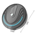 thumbnail image 4 of Robot aspirador automático de barrido de suelo inteligente de 3 uds gris negro Ehuebsd Libre de BPA, 4 of 6