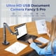thumbnail image 4 of Cámara de documentos CZUR Fancy S Pro 12MP USB 4K Webcam con micrófono, 4 of 9