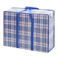 thumbnail image 4 of (Observaciones Sobre Embalaje Individual Independiente) Mudanza Bolso Mano Tejida Impermeable Almacenamiento Ropa Y Edredones Gran Capacidad (azul) Azul 70*50*23, 4 of 4