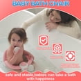 thumbnail image 2 of Asiento de baño para bebés Trankerloop para más de 6 meses con ventosas, color rosa, 2 of 7