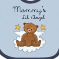 thumbnail image 4 of Inktastic Mommy's Lil Angel Boys or Girls Baby Bib, 4 of 4