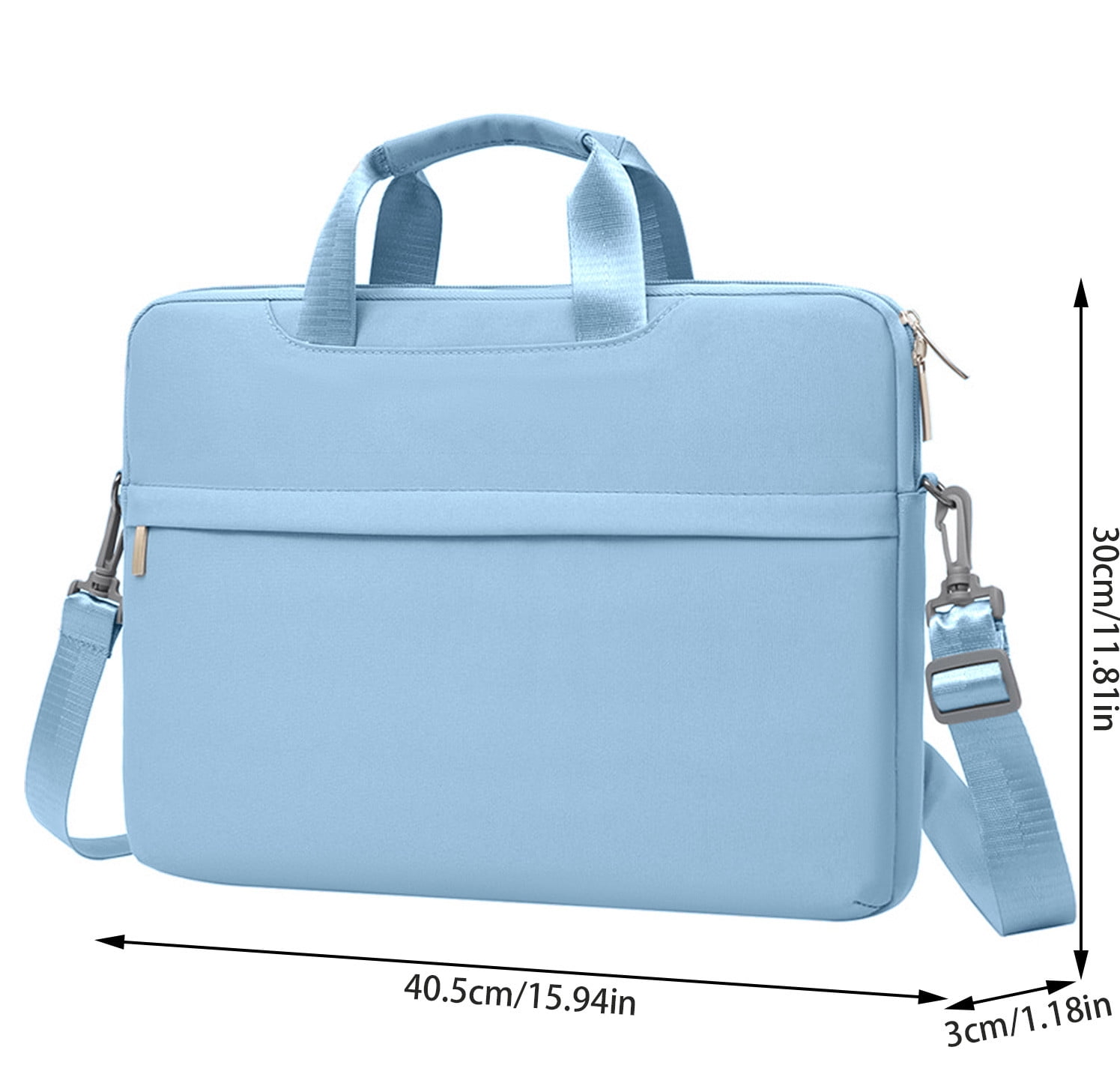 16 inch Laptop Computer PC Shoulder Bag Carrying Case,Water-Repellent Fabric Briefcase,Lightweight Toploader,Business Casual or School