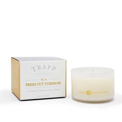 Trapp Candle Flowers - Trapp Candles No 8-Fresh Cut Tuberose-3.75 Oz Poured Candle
