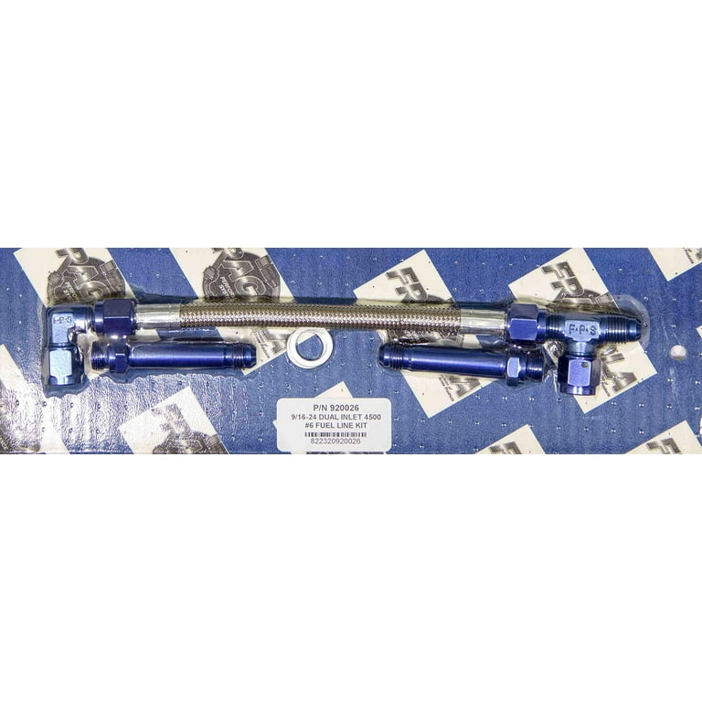 Fragola #6 Pro Stock Fuel Line Kit Demon 920026 Fragola #6 Pro Stock Fuel Line Kit Demon 920026