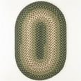 thumbnail image 1 of Rhody Rug TR22R060X096 5 x 8 ft. Twin River Oval Rug, Green & Multi Color, 1 of 1
