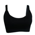 thumbnail image 1 of Women Without Steel Ring Front Buckle Adjustable Gathered Nursing Bra, 1 of 1